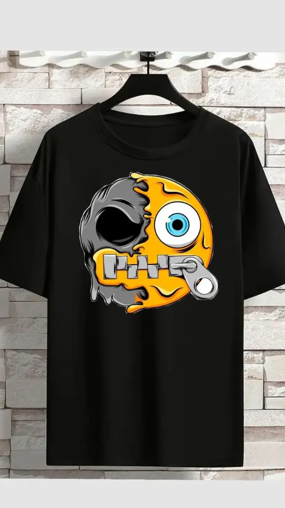 Printed t shirt cotton