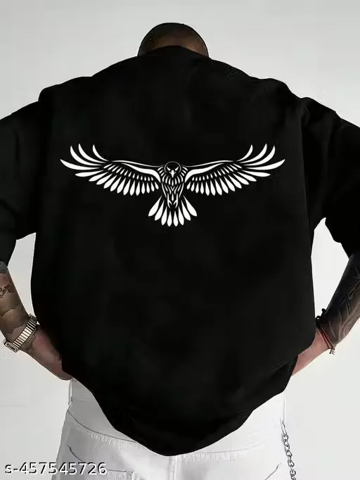 printed regular t shirt (S)